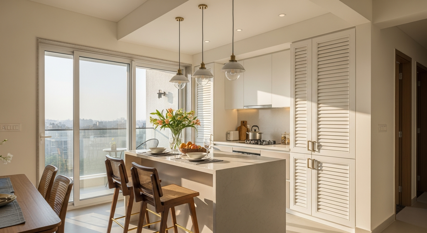 Island Kitchen in 3BHK — Is It Possible?